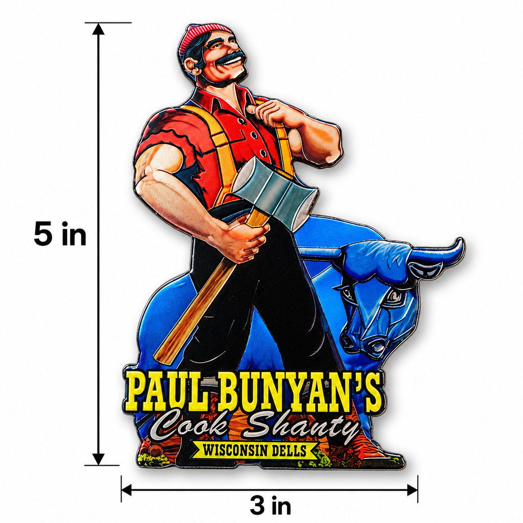 Paul Bunyan’s Cook Shanty Souvenir Magnet