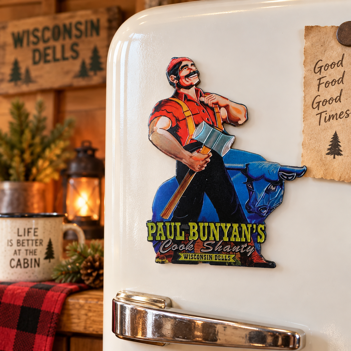 Paul Bunyan’s Cook Shanty Souvenir Magnet