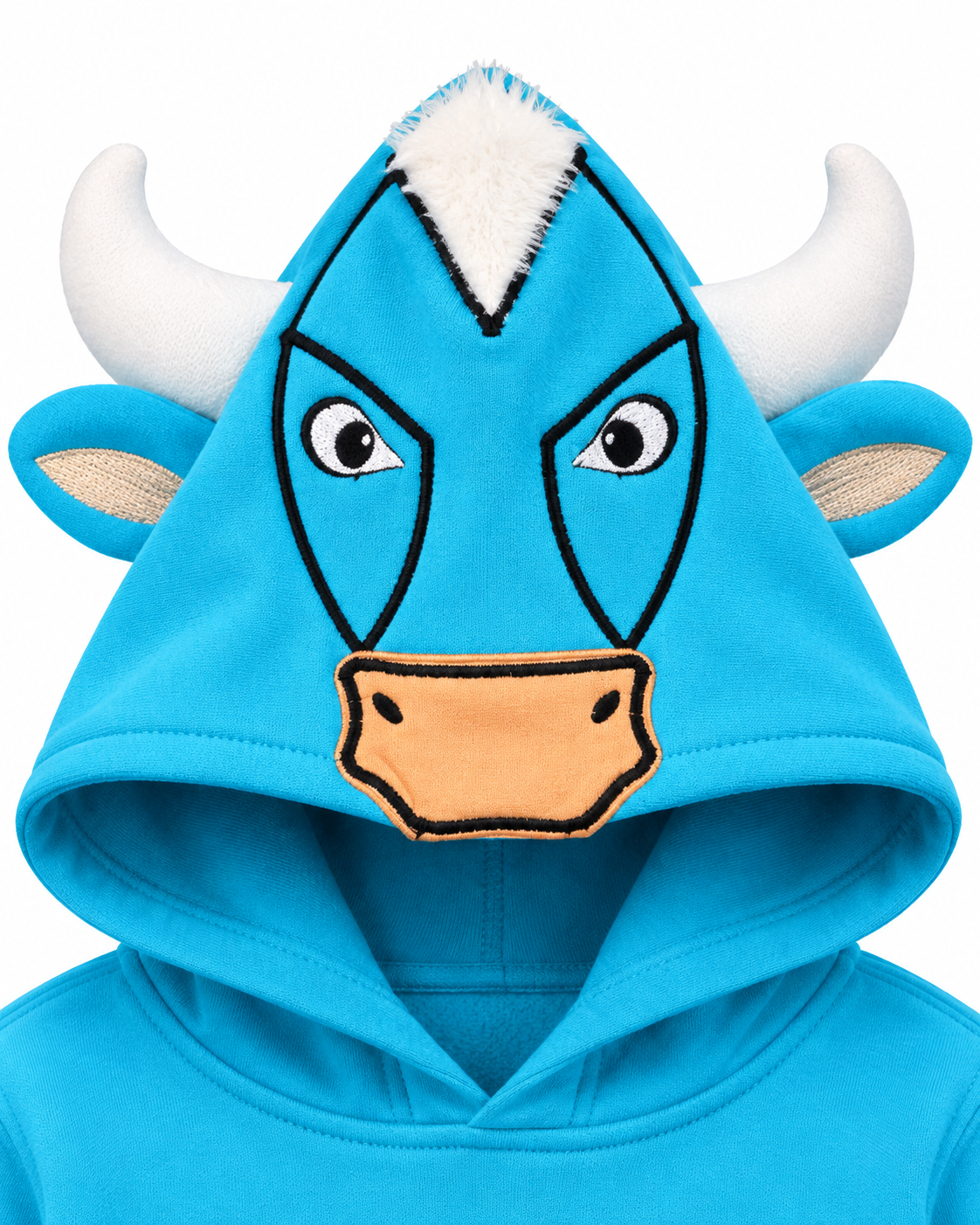Paul Bunyan’s Babe the Blue Ox Kids Hoodie