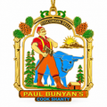 Paul Bunyan's Cook Shanty Collectible Brass Ornament