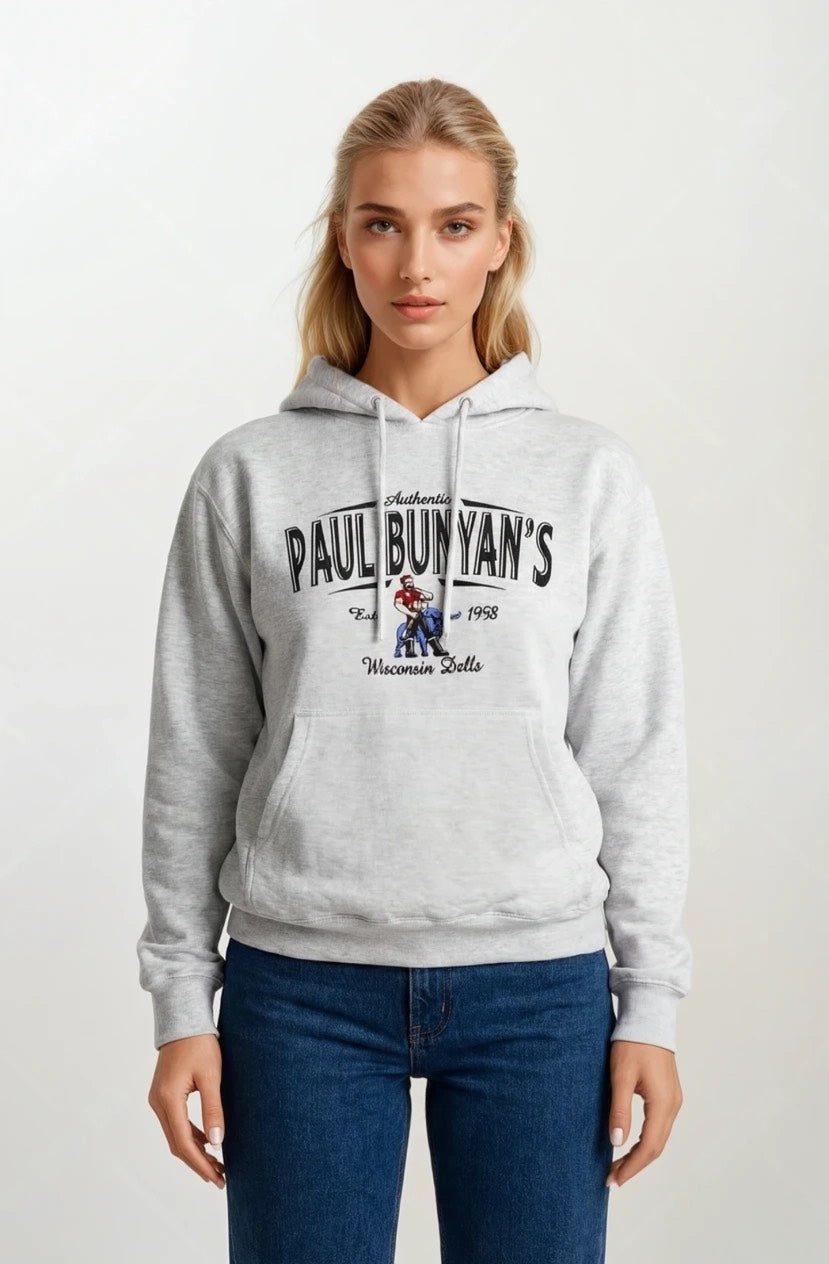 Authentic Paul Bunyans Long Sleeve Sweatshirt Hoodie